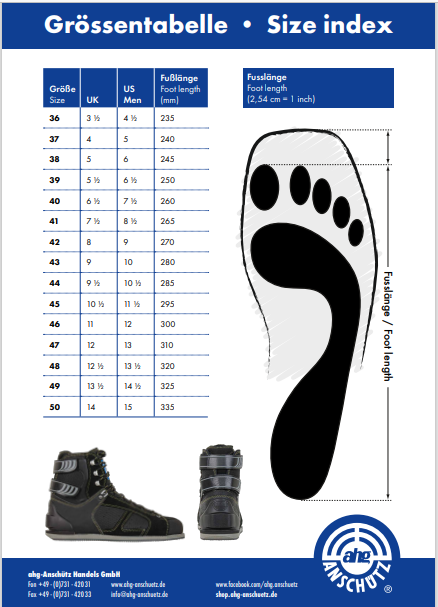 Pistol shoes - ANSCHUTZ - ALLROUND STRONG0