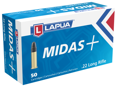 Lapua Midas .22 LR Match Ammunition (500 rds) - Brick